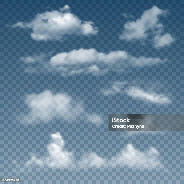 Wolken Stock Vektor Art und mehr Bilder von Abstrakt - Abstrakt, Biegung, Bildeffekt