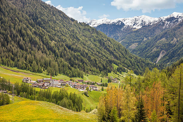 istock Village of Selva dei Molini 523498896