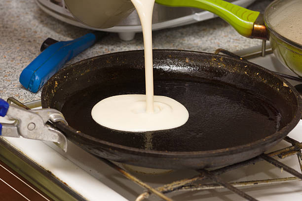 istock cooking pancakes in a frying pan 523499454