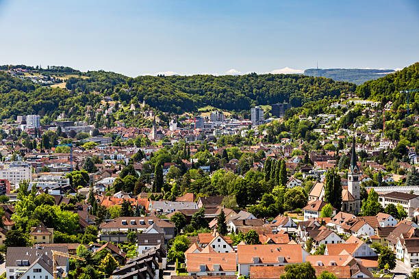 istock View from Mountain Lagern to Wettingen 523500318