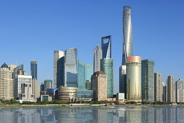 istock Shanghai pudong lujiazui high buildings 523513267