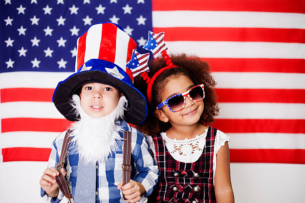 Patriotic children