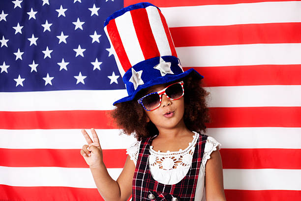 istock Patriotic Girl 523515245
