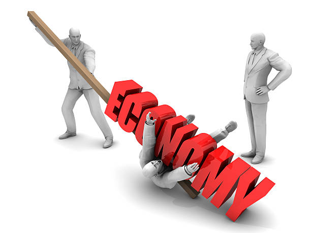 istock Economic Sanctions and Under The Remaining Business World 523517661