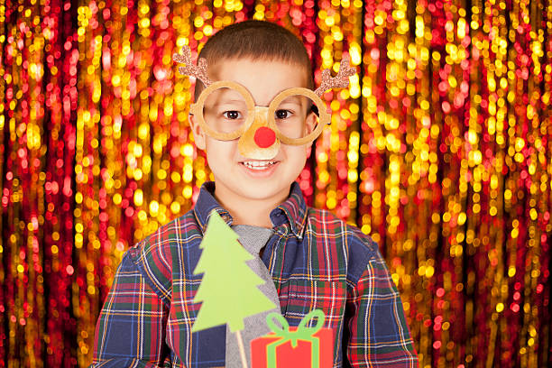 istock Cutle little boy for Christmas 523535193
