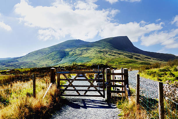 snowdonia snowdonia national park wales - footpath mount snowdon photos stock pictures, royalty-free photos & images
