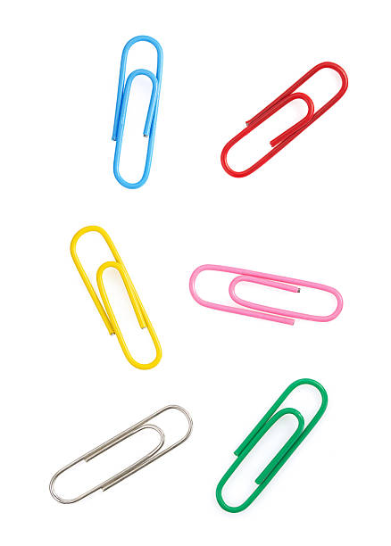 istock collection of paper clip on white 523561665