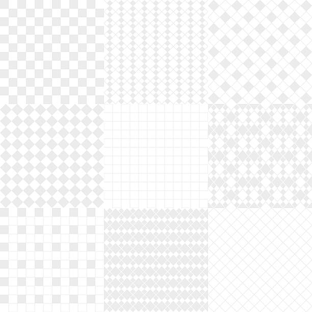 illustrations, cliparts, dessins animés et icônes de blanc textures set vector pour la conception. - wallpaper stripper