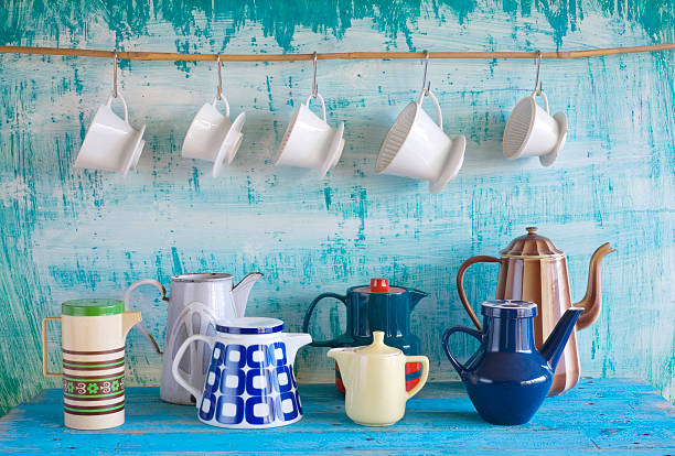 istock coffee pots and coffee filters 523578129