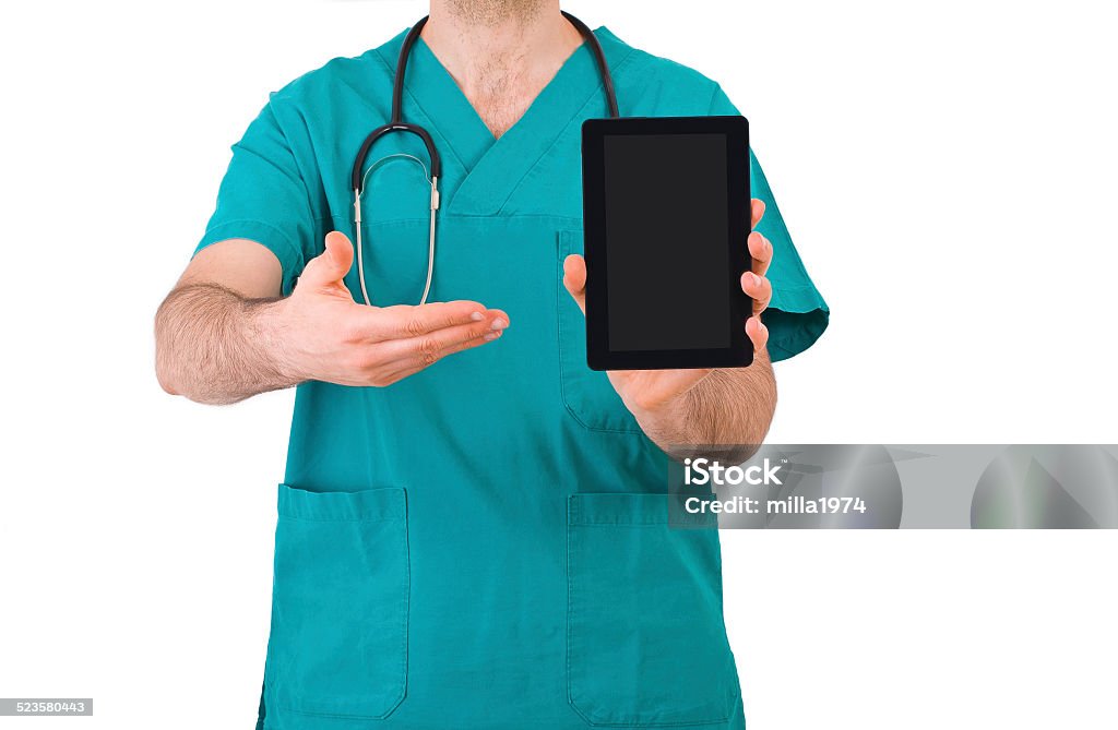 Medical doctor. Adult Stock Photo