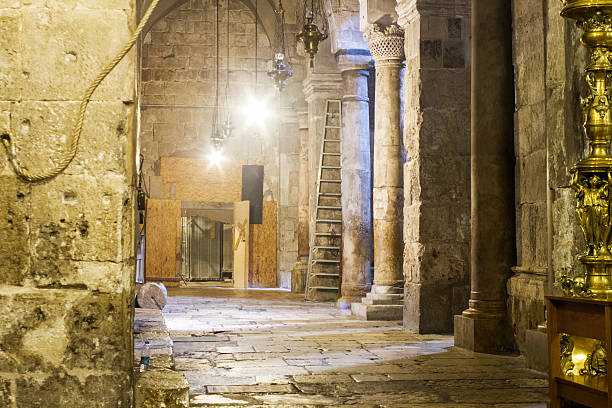 Church of the Holy Sepulchre stock photo