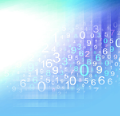 Numbers Backroud Numbers Background Stock Illustration - Download Image Now - Abstract ...
