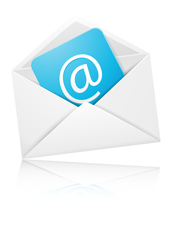 vector illustration of Concept representing email with envelope