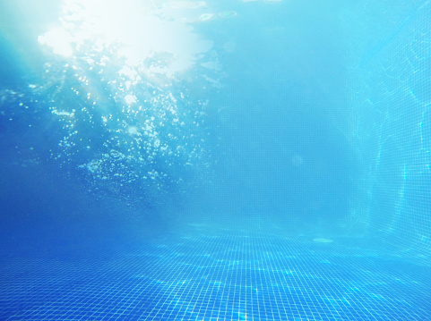 Swimming pool underwater 