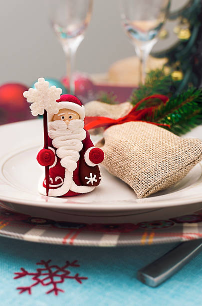 istock Christmas ans New Year table decoration 523614095