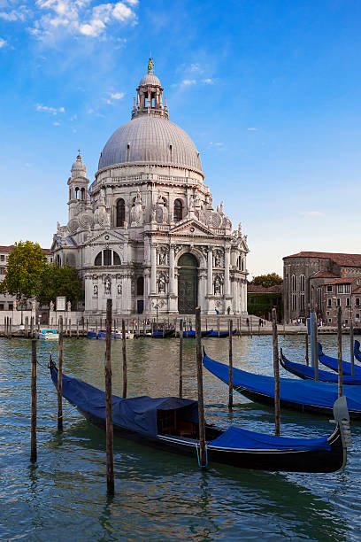 istock Gondolas and Basilica di Santa Maria della Salute 523615363