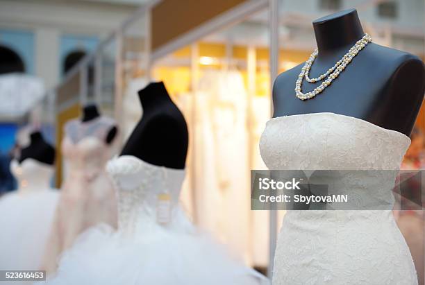 Beautiful Wedding Dresses Stock Photo - Download Image Now - Beautiful People, Beauty, Beige