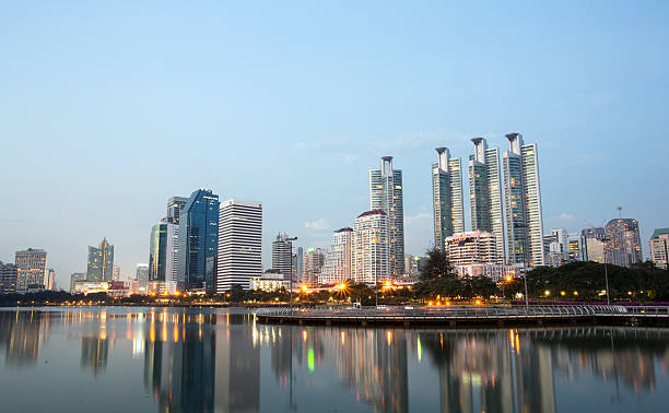 istock benchakitti park bangkok thailand night city 523618053