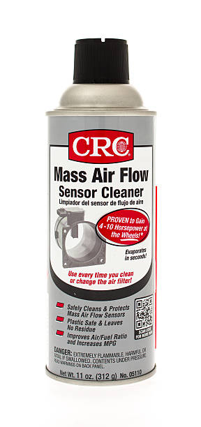 CRC Mass Air Flow  Sensor Cleaner stock photo