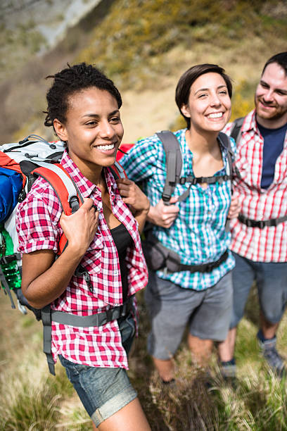 istock group of people hiking the mountain togetherness 523629062