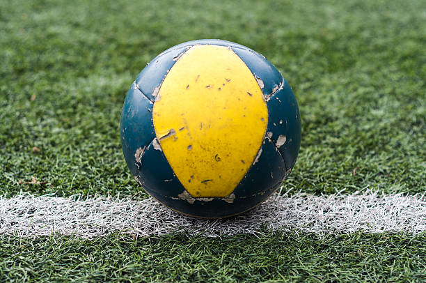 istock Football on a line 523629552