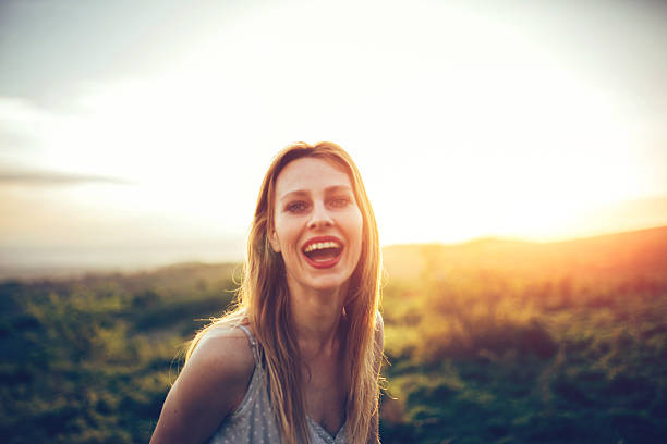 istock Beautiful blonde outdoors 523629674
