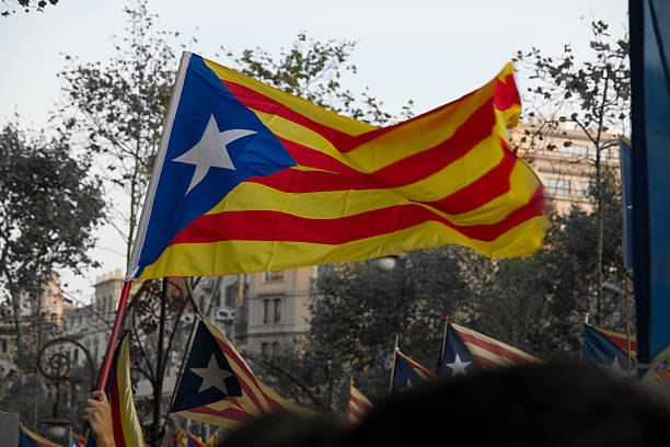 istock Catalonia republican flag 523631445