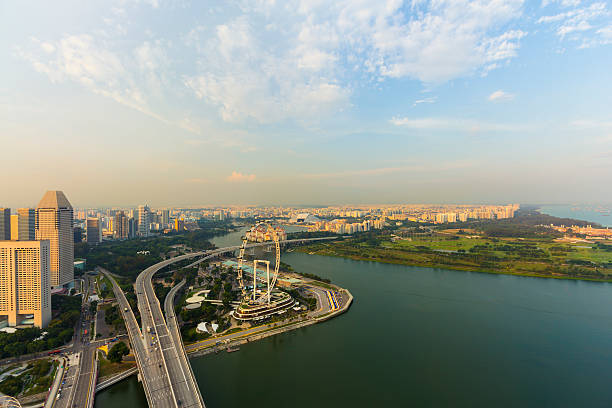istock Landscape downtown in singapore 523632341