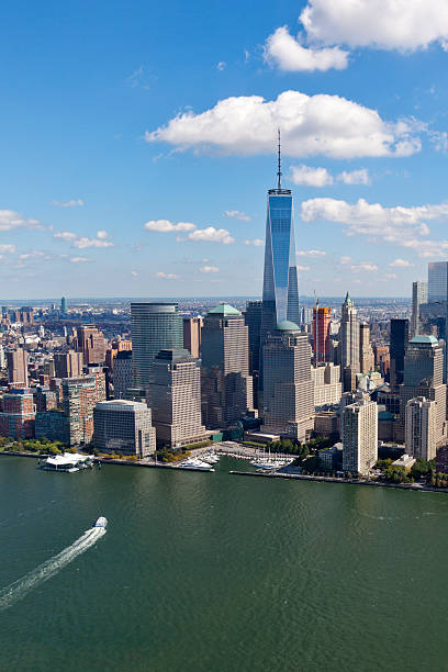 istock Freedom Tower Aerial View 523634605
