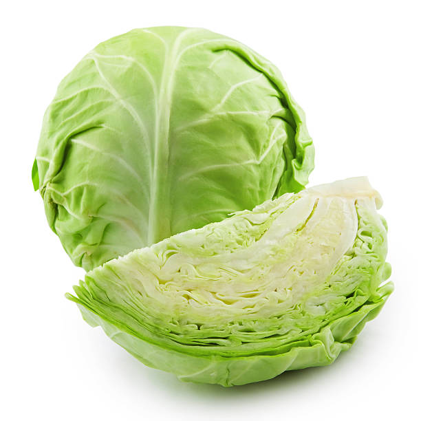 cabbage cabbage isolated on white background cabbage stock pictures, royalty-free photos & images