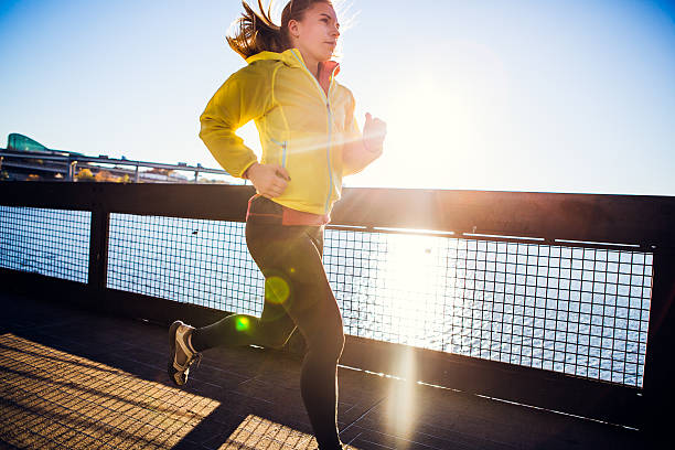 istock Autumn Run at Portland Waterfront 523647855
