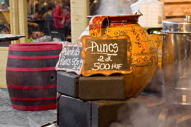 istock Punch pitcher on christmas fair in Budapest 523649687