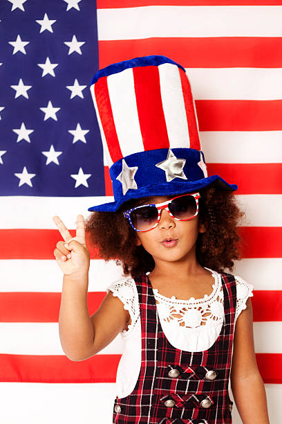 istock Patriotic Girl 523651295