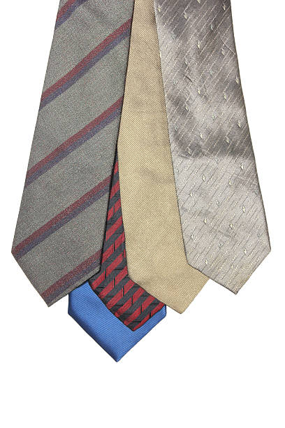 istock Colorful neckties isolated on white background. 523651429