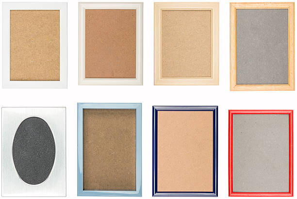 istock collection of old used picture frames 523657843