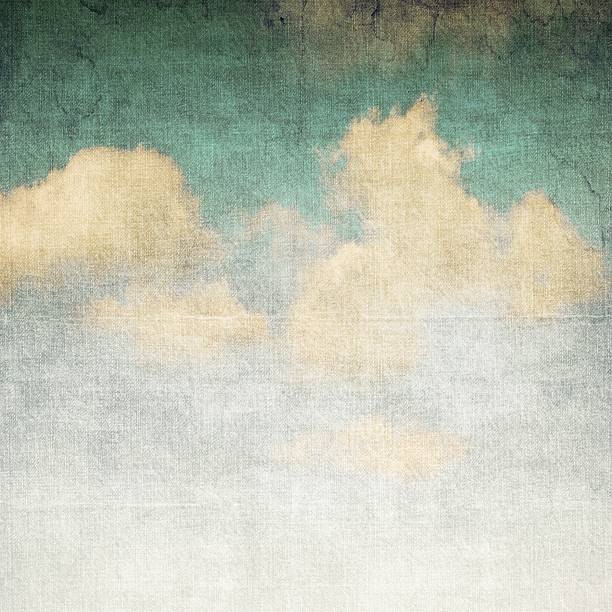 istock Vintage image of cloudy sky 523659927