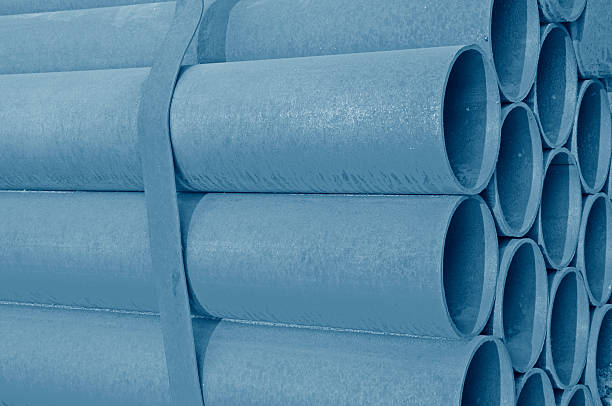 istock Stacked with rust of steel pipe 523660855