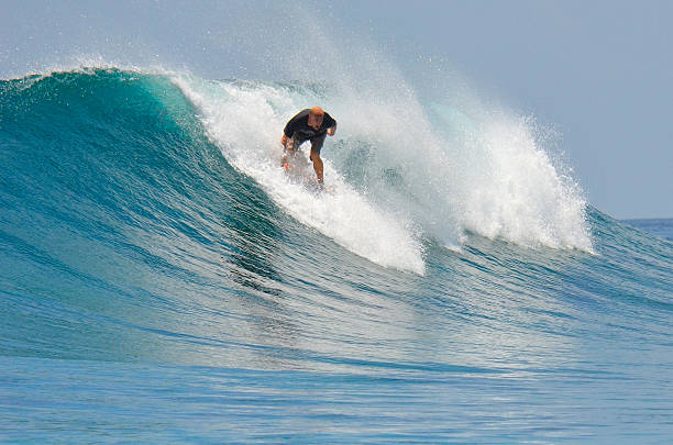 istock Surfing the Maldives 523662927