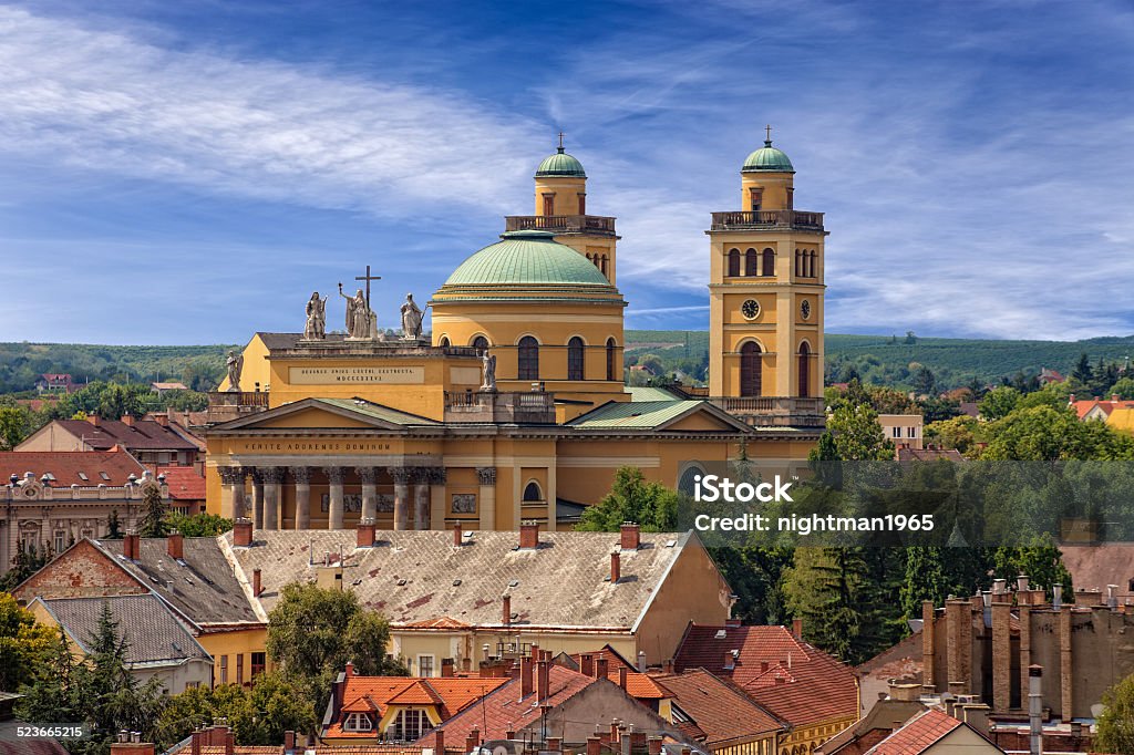 Basílica em Eger - Foto de stock de Eger royalty-free