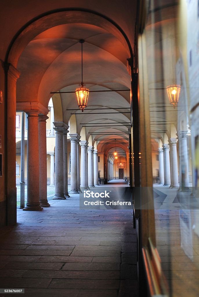 Pavia university - Foto stock royalty-free di Ambientazione esterna