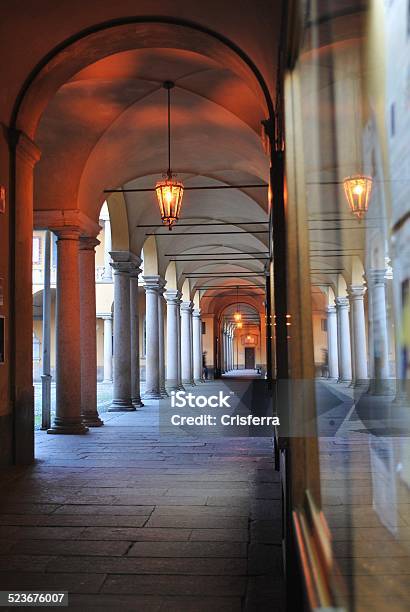Pavia University - Fotografie stock e altre immagini di Ambientazione esterna - Ambientazione esterna, Architettura, Chiostro