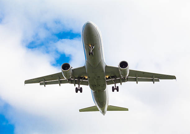 istock Real jet aircraft.  Passenger airplane 523676679