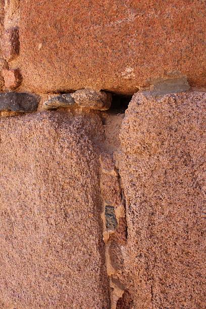istock Wall of Saint Catherine Monastery Focus 523680125