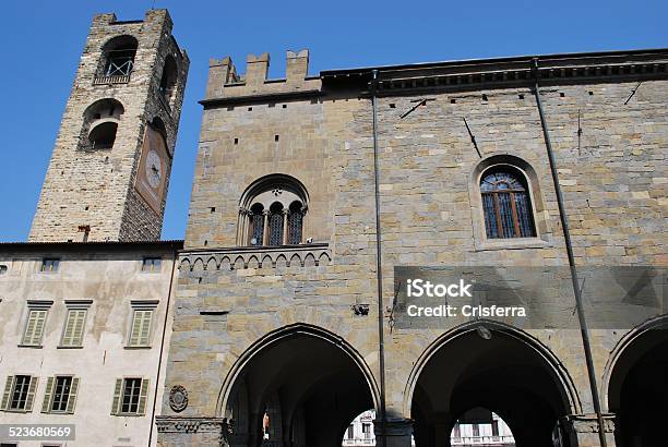 Bergamo Italia - Fotografie stock e altre immagini di Architettura - Architettura, Bergamo, Cittadina