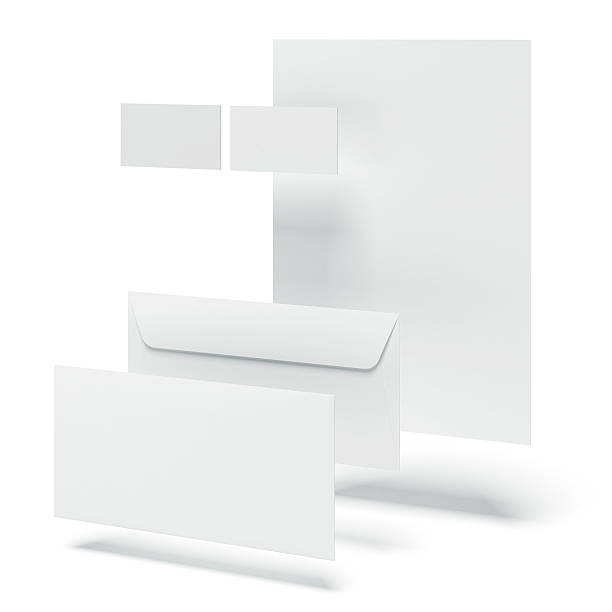 istock White set of corporate identity templates 523681287