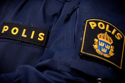 Police in sweden uniform