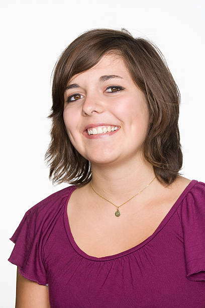 istock Young woman smiling 523692159