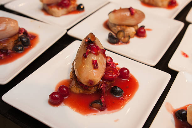 istock meat and shallot onion dressing with berry sauce canape starters 523692782