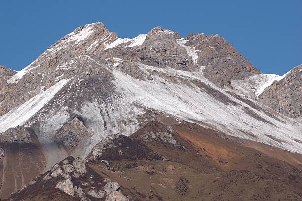 istock snow Mountain range in Huanglong National Park China 523695056