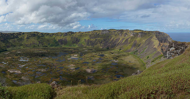 istock Volcano Rano Kau on Easter Island 523695130